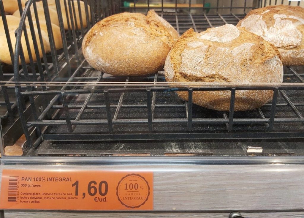 Panes saludables en Mercadona