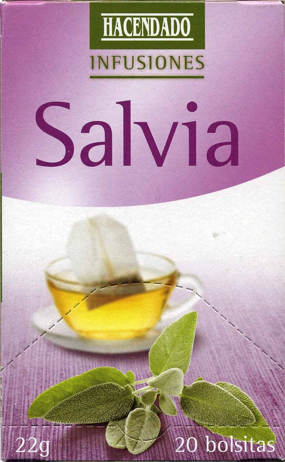 Infusión de salvia MERCADONA precio Para que sirve la