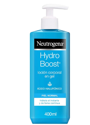 La poderosa hidratación de la loción corporal Neutrogena