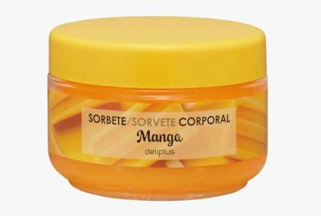 Sorbete corporal de mango