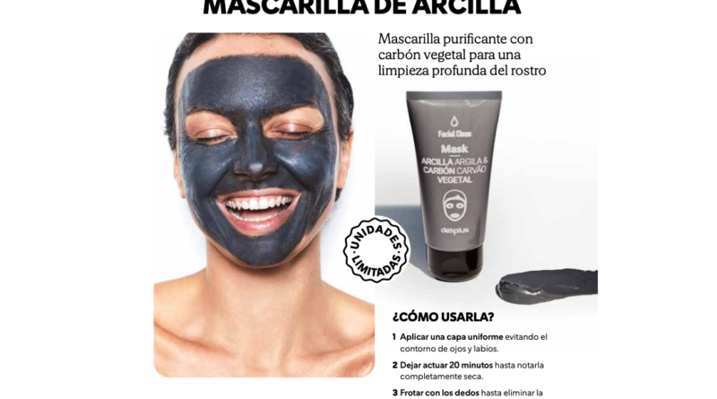 Mascarilla de carbón vegetal