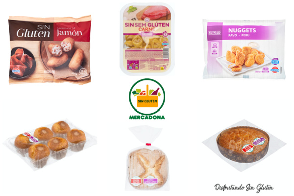 productos sin gluten en Mercadona